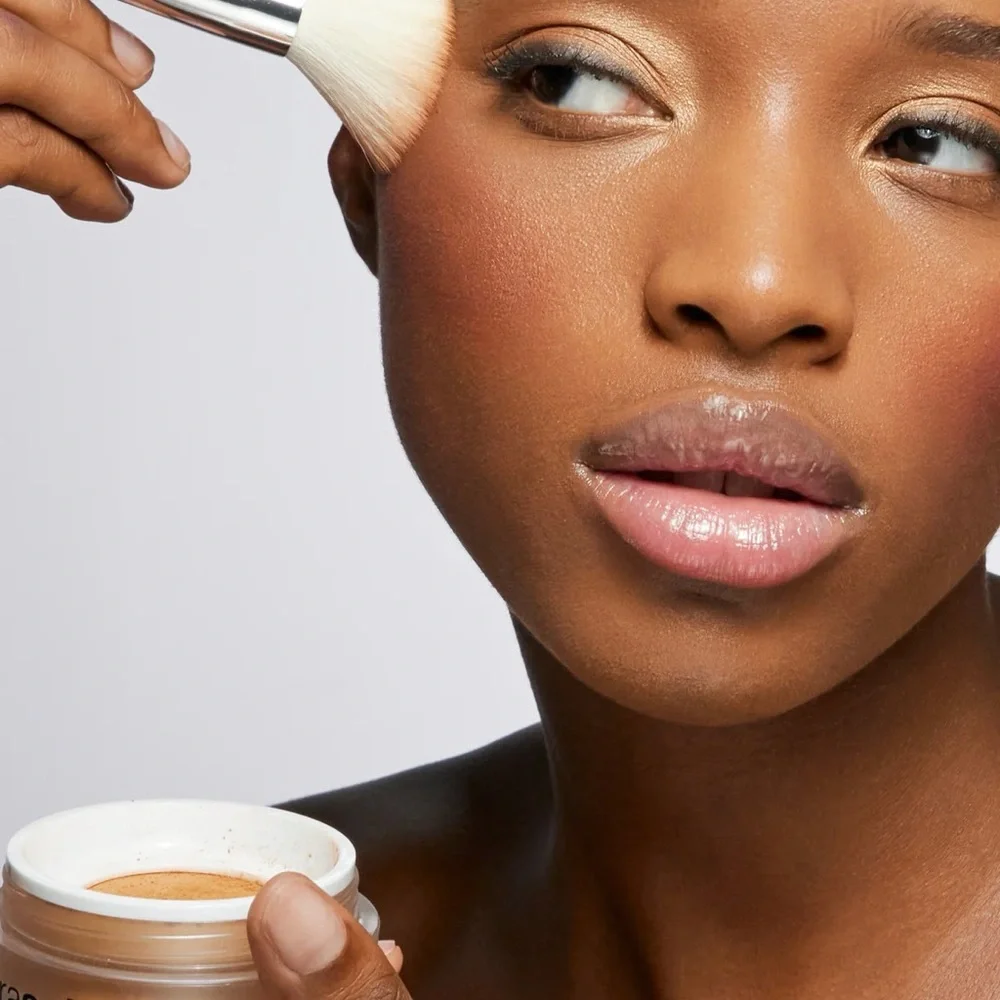 TOYFACTORY ULTRASET Niacinamide Setting Powder in DARK Full Size Makeup Product